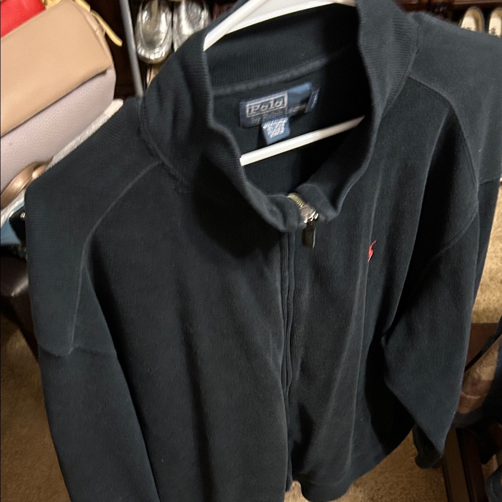 Ralph Lauren Black Cotton Jacket